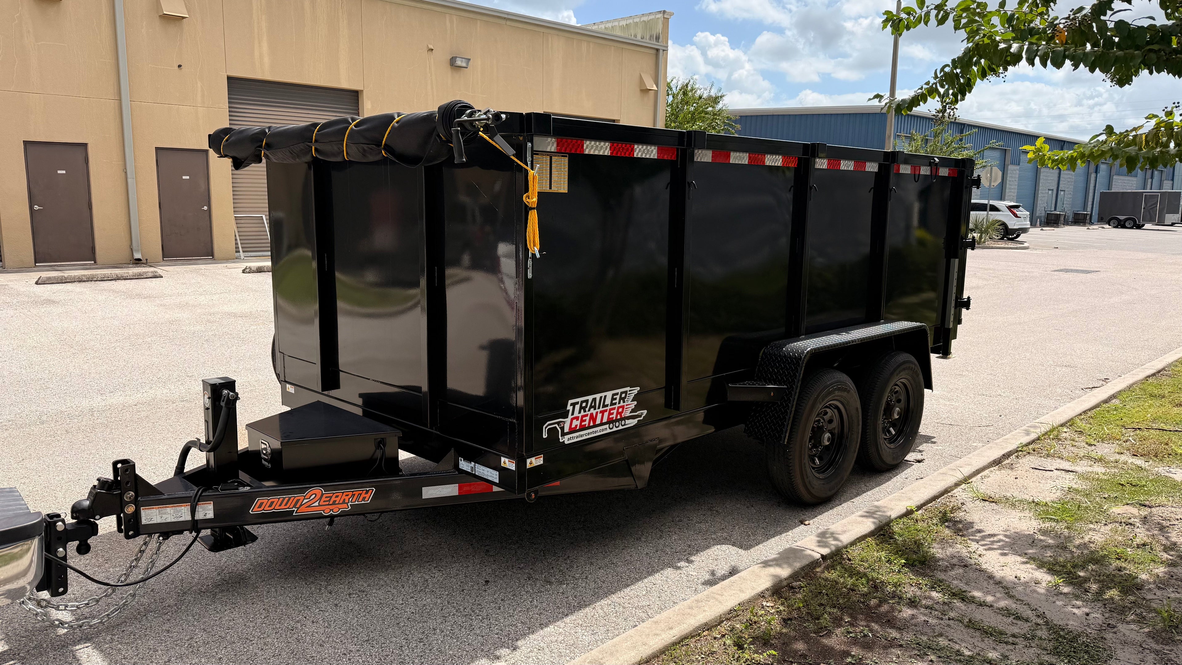 7x14x4 Dump Trailer Rental