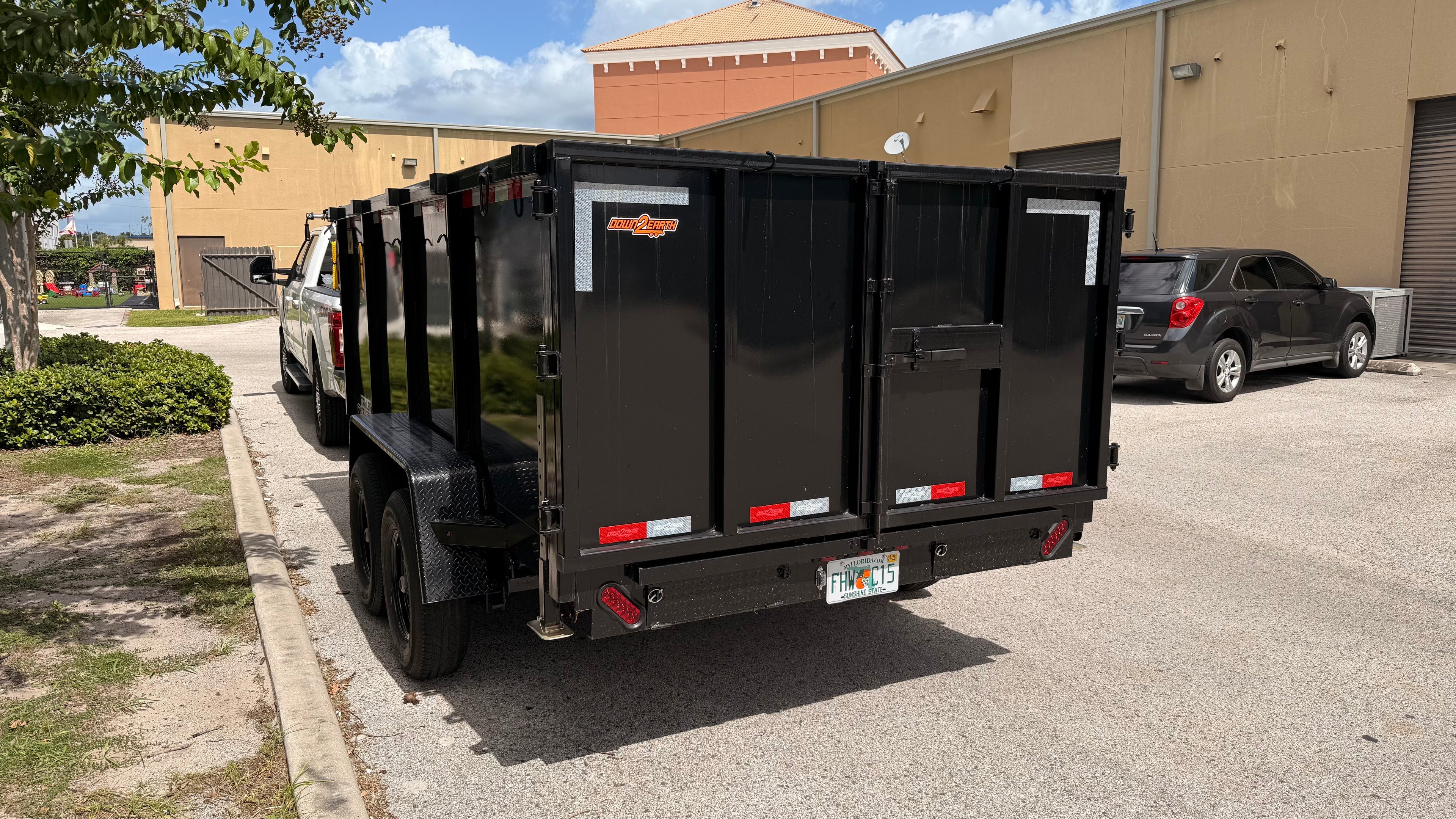 7x14x4 Dump Trailer Rental