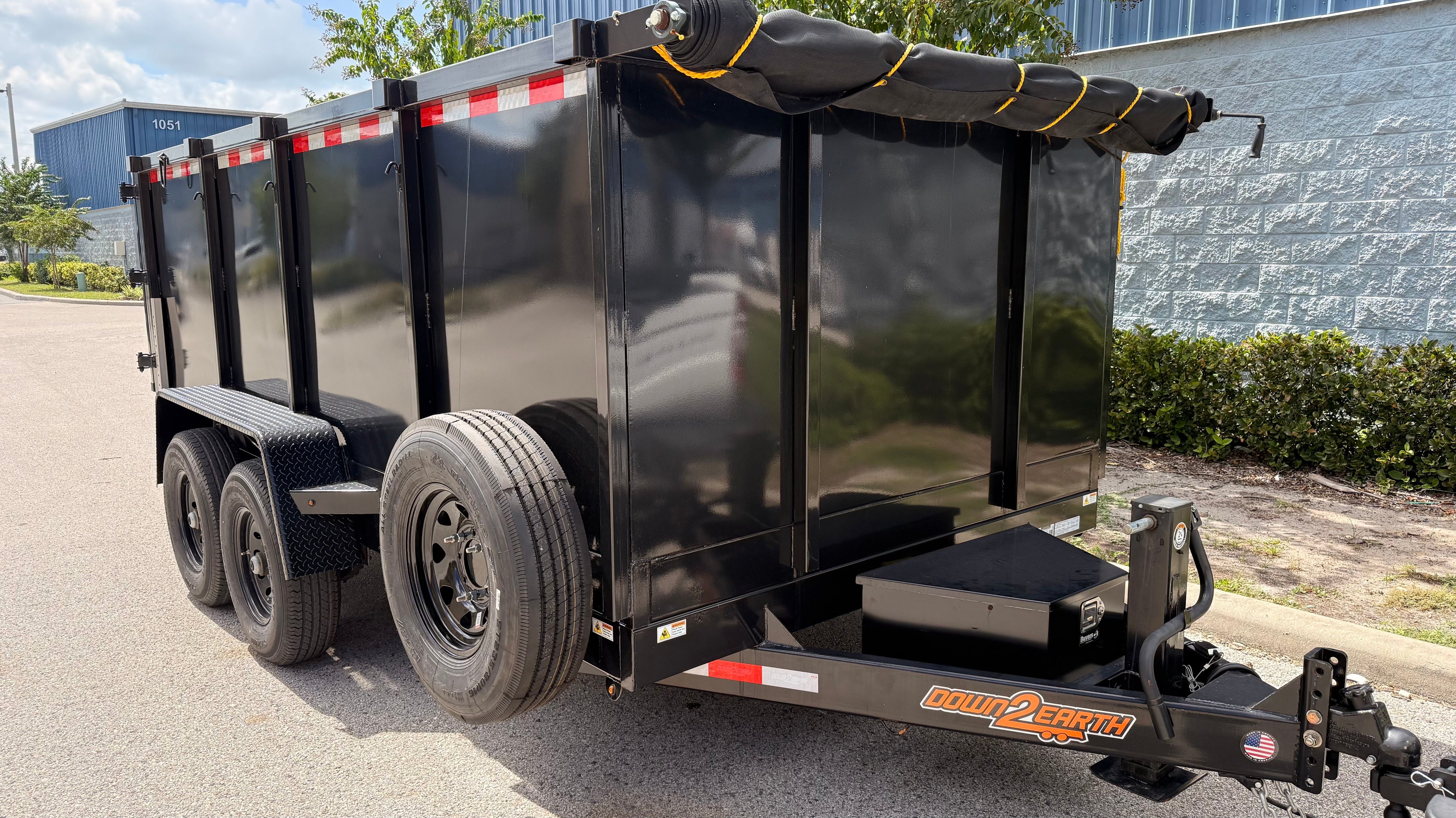 7x14x4 Dump Trailer Rental
