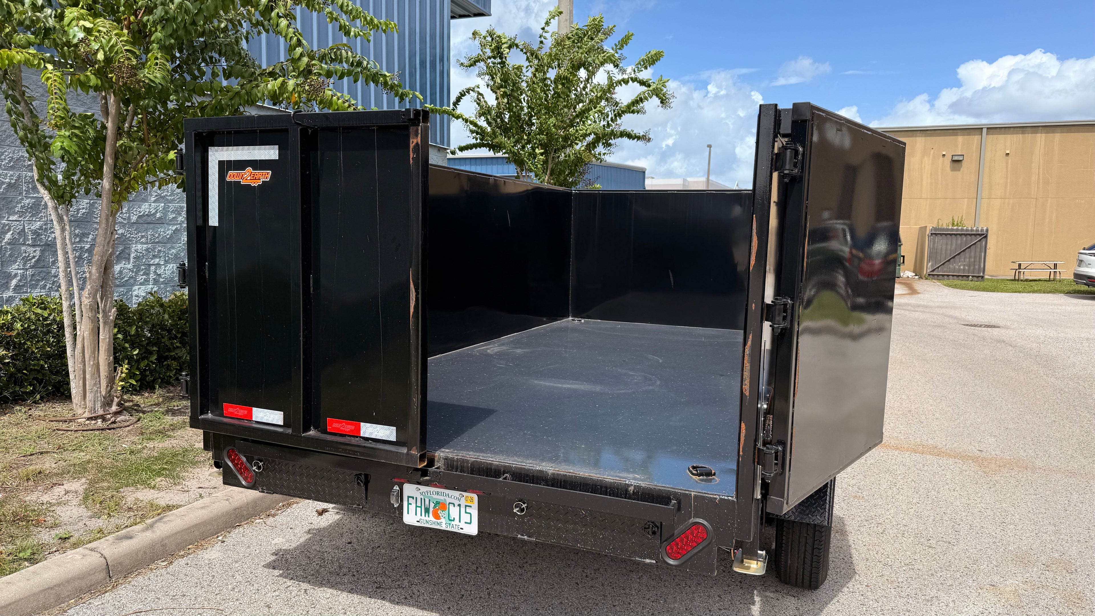 7x14x4 Dump Trailer Rental